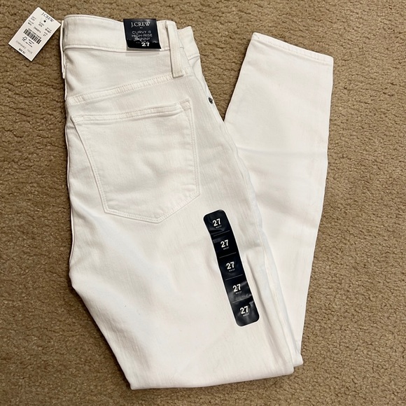J.CREW 10” curvy high rise jean - Picture 1 of 5